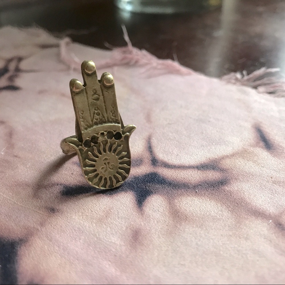 Hamsa Ring - image 1